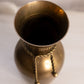 Medium Brass Vase with Rope Design
