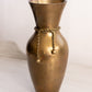 Medium Brass Vase with Rope Design