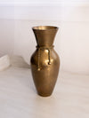 Medium Brass Vase with Rope Design