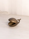 Medium Brass Whale Ashtray Figurine