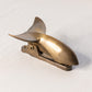 Medium Brass Whale Tail Door Knocker