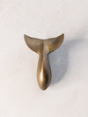 Medium Brass Whale Tail Door Knocker