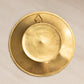 Medium Circular Brass Plate with Bird Designs