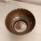 Small Copper and Silver Tone Metal Bowl with Fancy Designs
