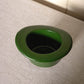 Medium Dark Green Ceramic Top Hat Planter