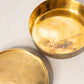 Medium Enameled Brass Flamingo Lidded Jar