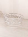 Medium Orrefors Clear Crystal Glass Bowl with Circular Designs