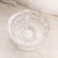 Medium Orrefors Clear Crystal Glass Bowl with Circular Designs