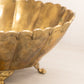 Medium Oval Brass 4-Toed Bowl Planter