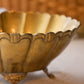 Medium Oval Brass 4-Toed Bowl Planter