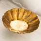 Medium Oval Brass 4-Toed Bowl Planter