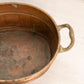 Medium Oval Copper Planter with 2 Handles