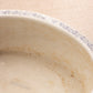Medium Oval White Ceramic Bowl with Colorful Flowers