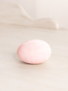 Medium Pink Stone Egg with Orange Accents