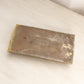 Medium Rectangular Brass Tray with Etched Floral Designs