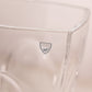 Medium Orrefors Rectangular Clear Crystal Glass Vase
