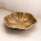 Medium Shallow Brass Shaped Bowl