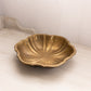 Medium Shallow Brass Shaped Bowl