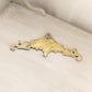 Medium Silver Tone Wall Decor Accent with Fancy Floral Designs
