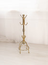Medium Tall Gold Tone Mini Coat Rack Jewelry Holder