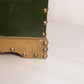 Medium Wooden Chest with Hand Painted Floral Designs and Gold Accents