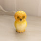 Medium Yellow Alabaster Owl Figurine (Made in Italy)