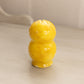 Medium Yellow Alabaster Owl Figurine (Made in Italy)