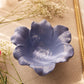 Retro Medium Periwinkle Purple Ceramic Flower Bowl