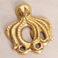 Brass Octopus Letter Opener Figurine