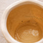 Vintage Off-White Pottery Planter with Swag Drape Details