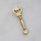 Ornate Brass Bottle Opener with Elephant Detail