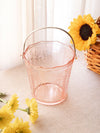 Vintage Medium Cambridge Glass Cleo Pink Glass Ice Bucket