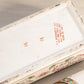 Rectangular White Ceramic Red Green Purple Floral Lidded Box