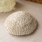 Natural White Beige Brain Coral Specimen