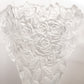 Shannon Crystal by Godinger Clear Tall Rose Bouquet Vase