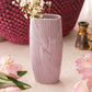 Small Avon Light Purple Fluted Porcelain Bud Vase