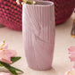 Small Avon Light Purple Fluted Porcelain Bud Vase