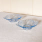 Vintage Cambridge Glass Moonlight Blue Small Dishes (Set of 2)