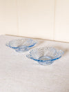 Vintage Cambridge Glass Moonlight Blue Small Dishes (Set of 2)
