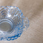 Vintage Cambridge Glass Moonlight Blue Small Dishes (Set of 2)