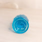 Small Blue Glass Owl Figurine