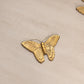 Small Brass Butterfly Wall Decor Accent (With Antenna)