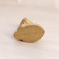 Small Brass Cat with Collar Figurine