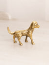 Small Brass Dog Figurine