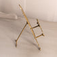 Small Brass Easel with Ornate Designs