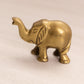 Extra Small Brass Elephant Figurine