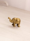 Extra Small Brass Elephant Figurine