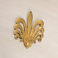 Small Brass Fancy Wall Decor or Paperweight