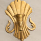 Small Brass Fancy Wall Sconce