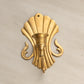 Small Brass Fancy Wall Sconce